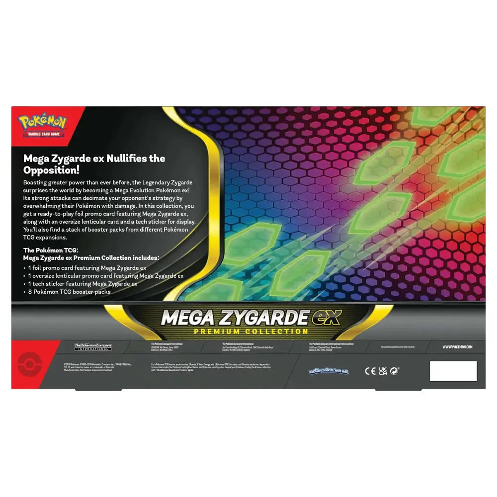 (PREVENTA 22-05-2026) Pokemon TCG Mega Zygarde - ex Premium Collection - (Inglés)