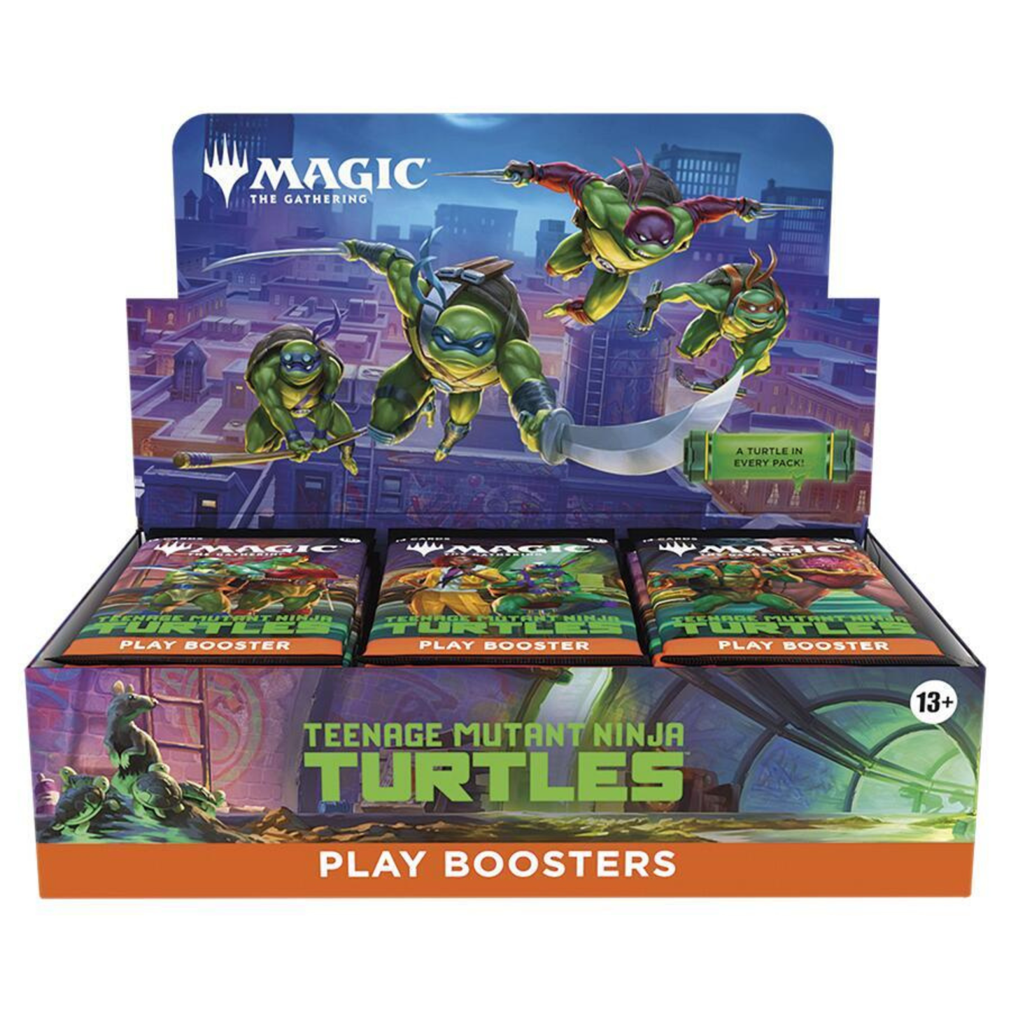 Teenage Mutant Ninja Turtles - Play Booster Display - Ingles
