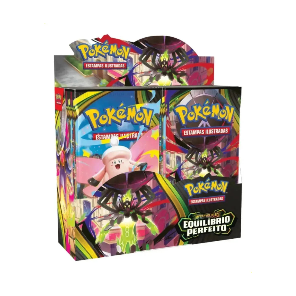 Mega Evolution Equilibrio Perfeito - Booster Box - Portugués
