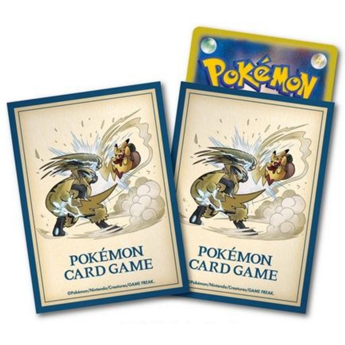 Zeraora vs Pikachu 64ct Pokémon Center Sleeves