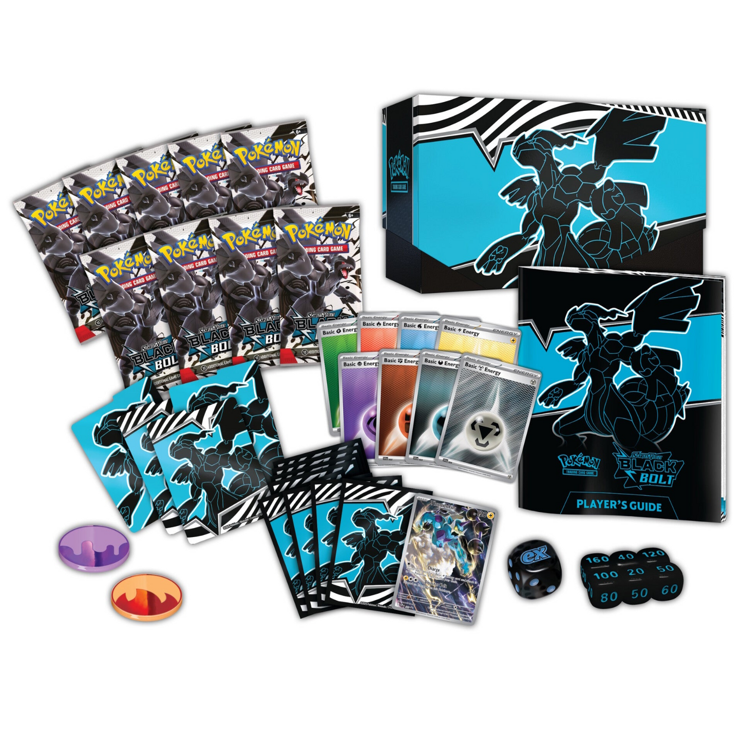 Scarlet & Violet: Black Bolt - Elite Trainer Box - Ingles
