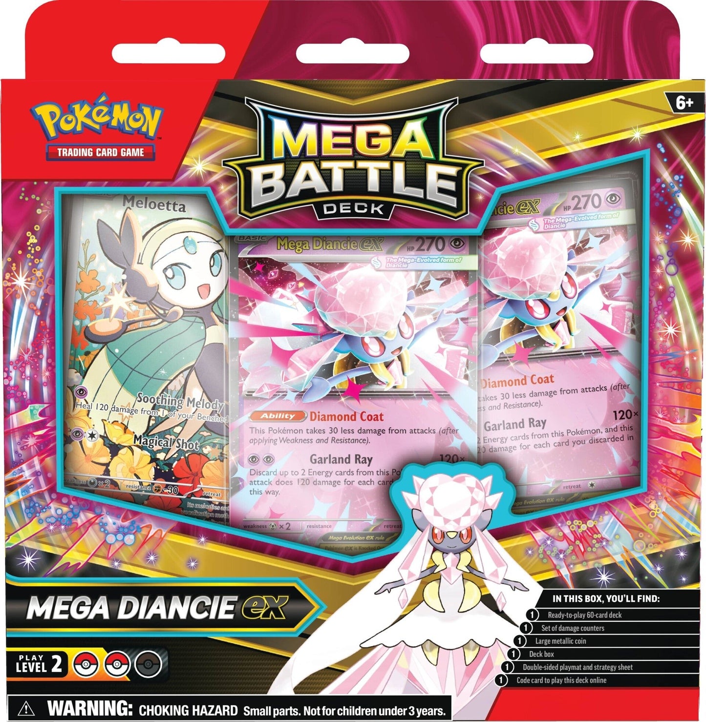 Mega Battle Deck (Mega Diancie ex) – Ingles