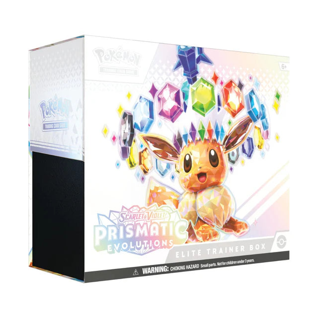 ポケモン スカーレット・バイオレット PRISMATIC EVOLUTIONS Scarlet & Violet: Prismatic Evolutions – Elite Trainer Box