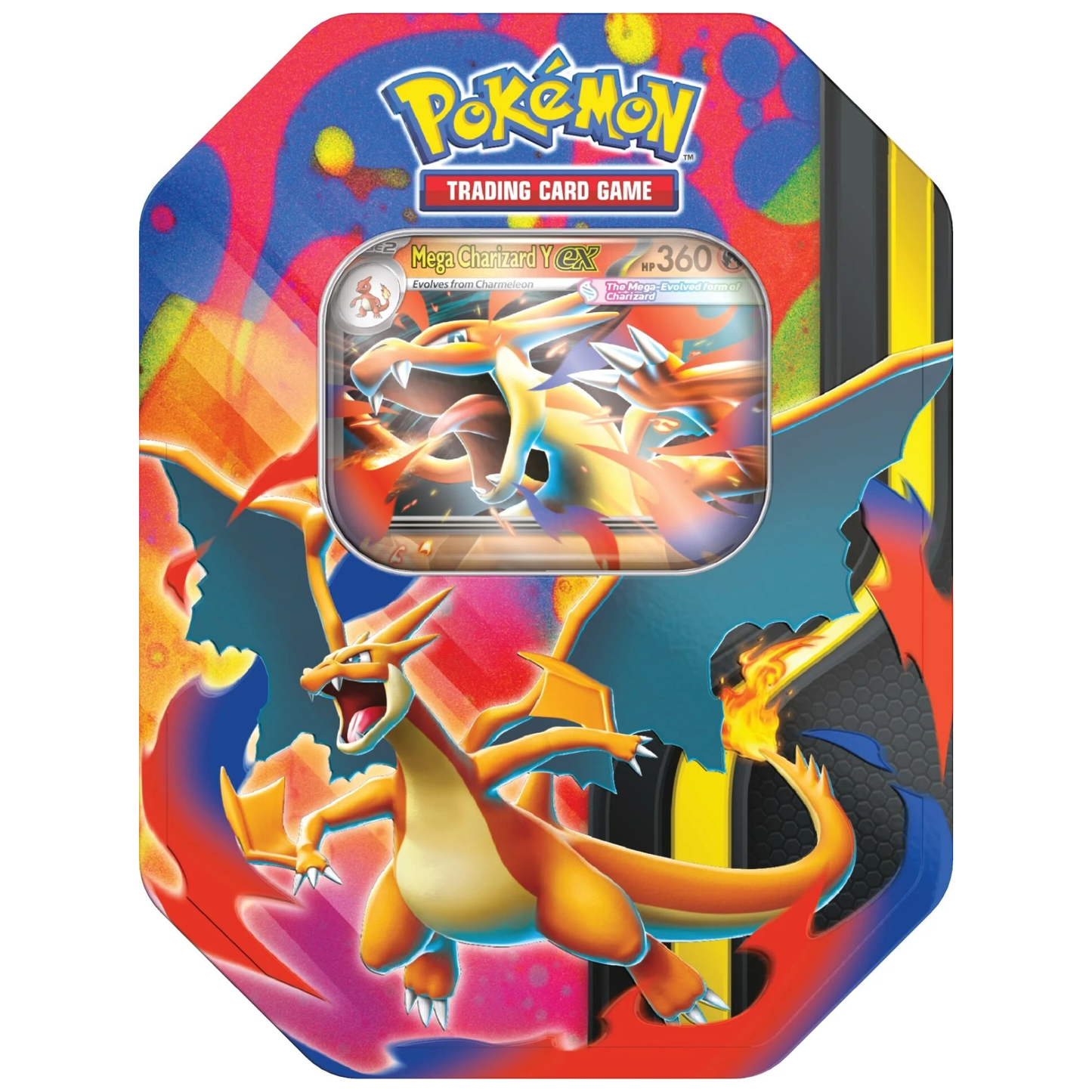 Mega Charizard Y – Tin - Español