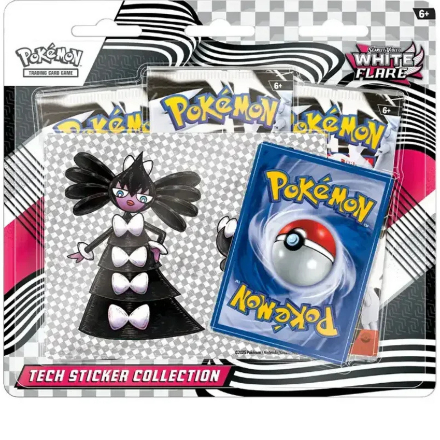 Scarlet & Violet: White Flare - Tech Sticker Collection - Español