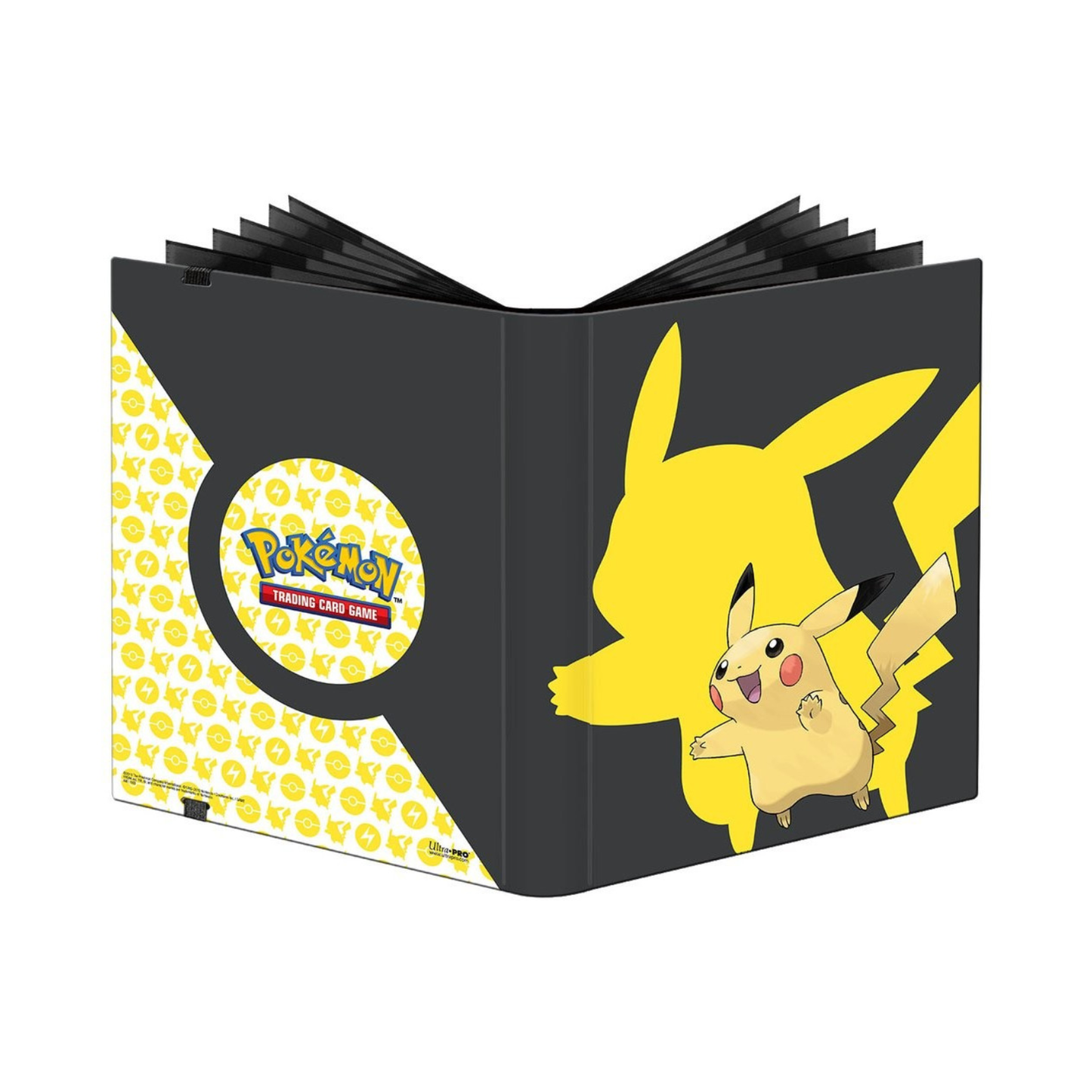 Ultra Pro: Carpeta Pikachu Negro 9-Pocket Pro binder
