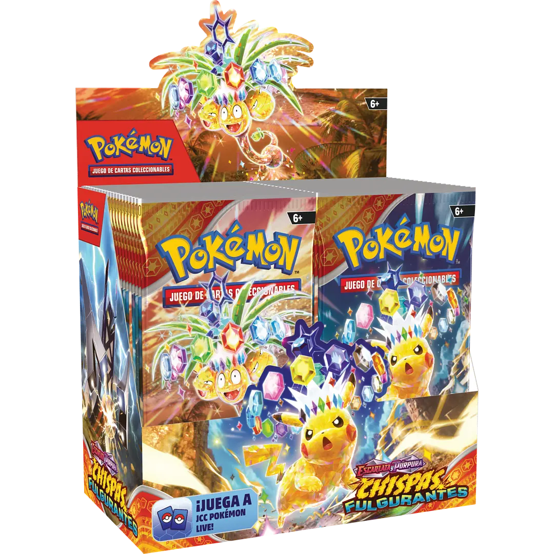 Scarlet & Violet: Chispas Fulgurantes – Booster Box – Español