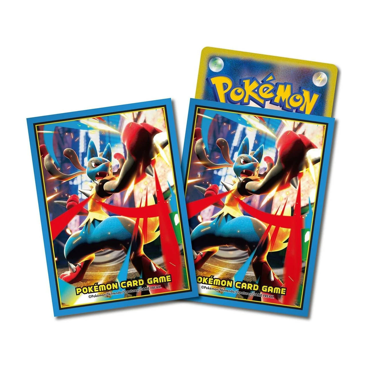 Mega Lucario 64ct Pokémon Center Sleeves