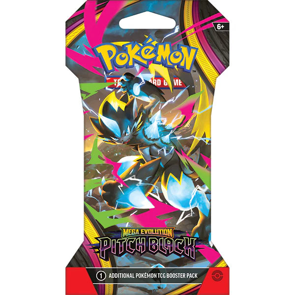 Mega Evolution Pitch Black- Sleeved Booster Pack - Español