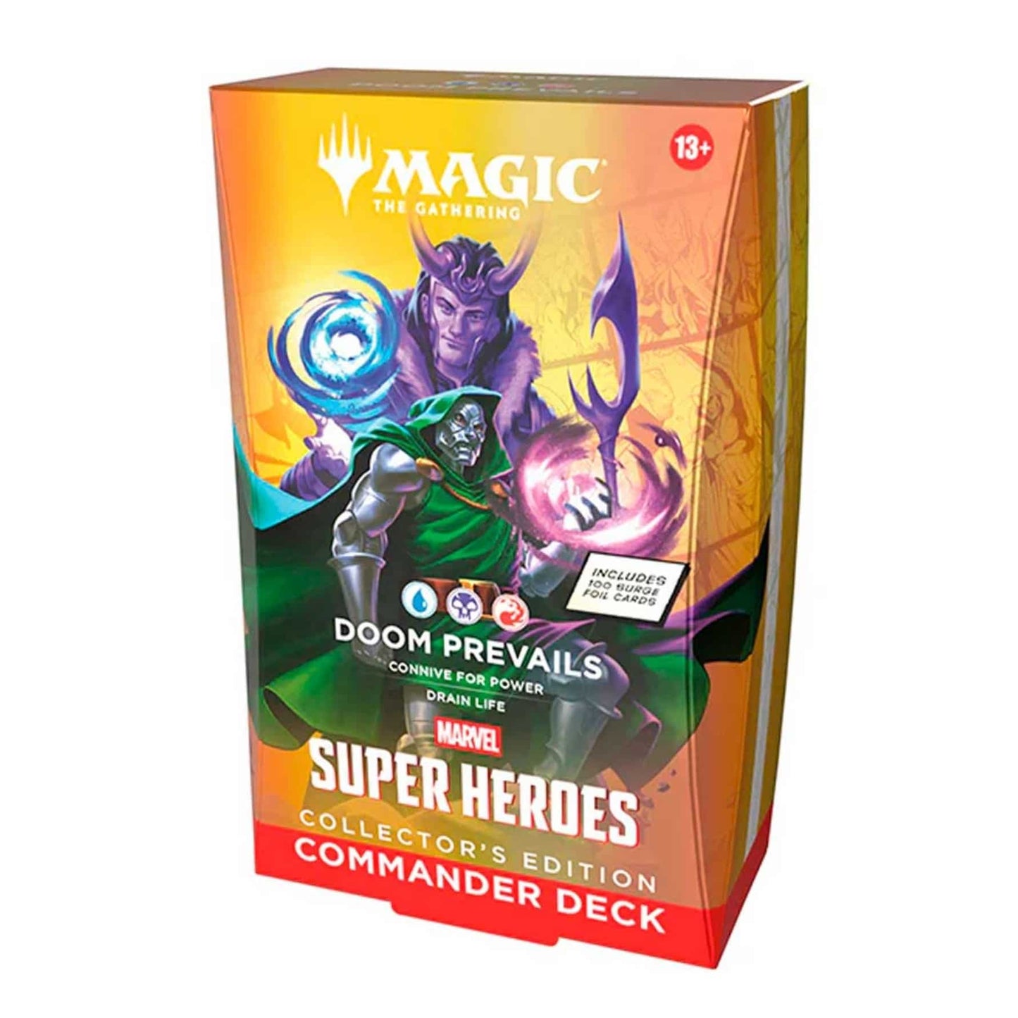 Magic the Gathering: Marvel Super Heroes Commander Collector Deck (DOOM PREVAILS) - INGLÉS