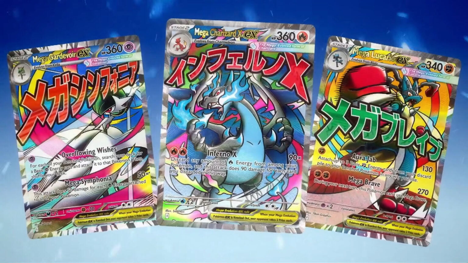Mega Charizard ex y Mega Attack Rares revelados en el Mundial