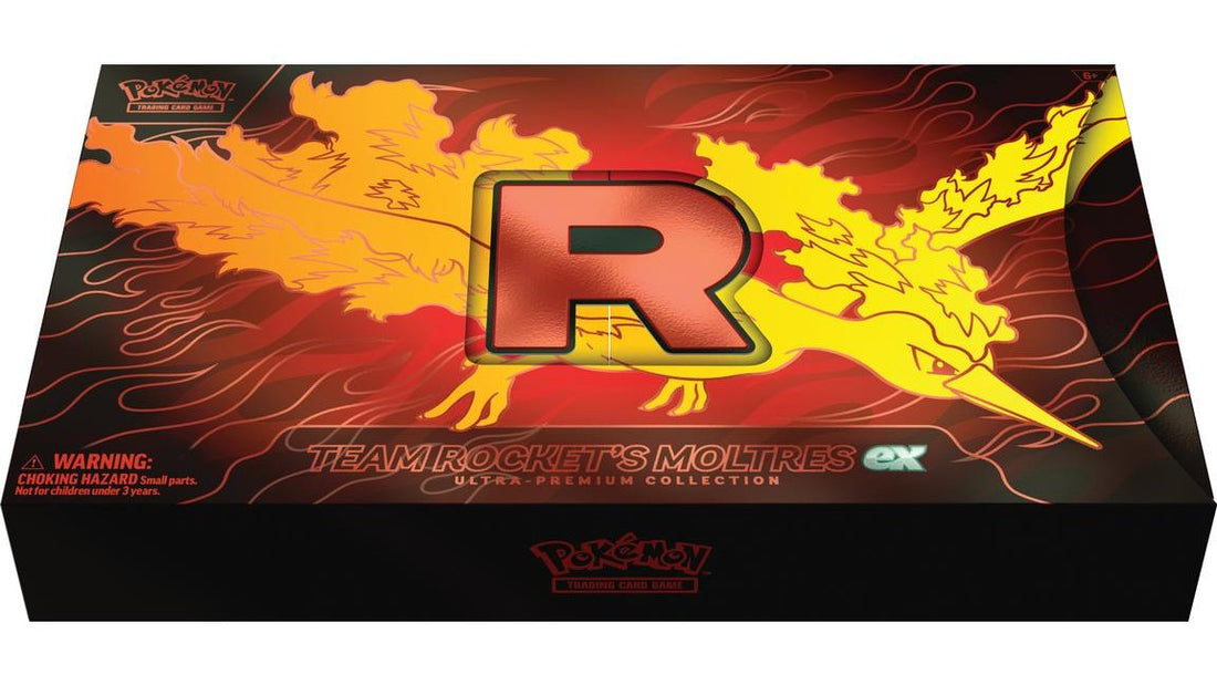 Team Rocket’s Moltres ex Ultra-Premium Collection llega en noviembre