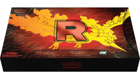 Team Rocket’s Moltres ex Ultra-Premium Collection llega en noviembre