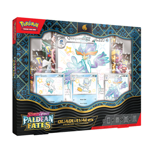 Paldean Fates: Quaquaval ex Premium Collection – Inglés