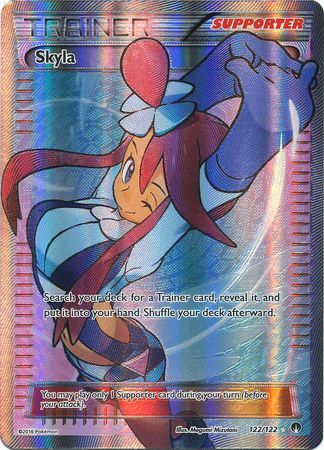 Skyla - 122/122 - Full Art Ultra Rare