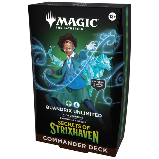 [PREVENTA 17/04/26] Secrets of Strixhaven - Commander Deck (Quandrix Unlimited) - Español