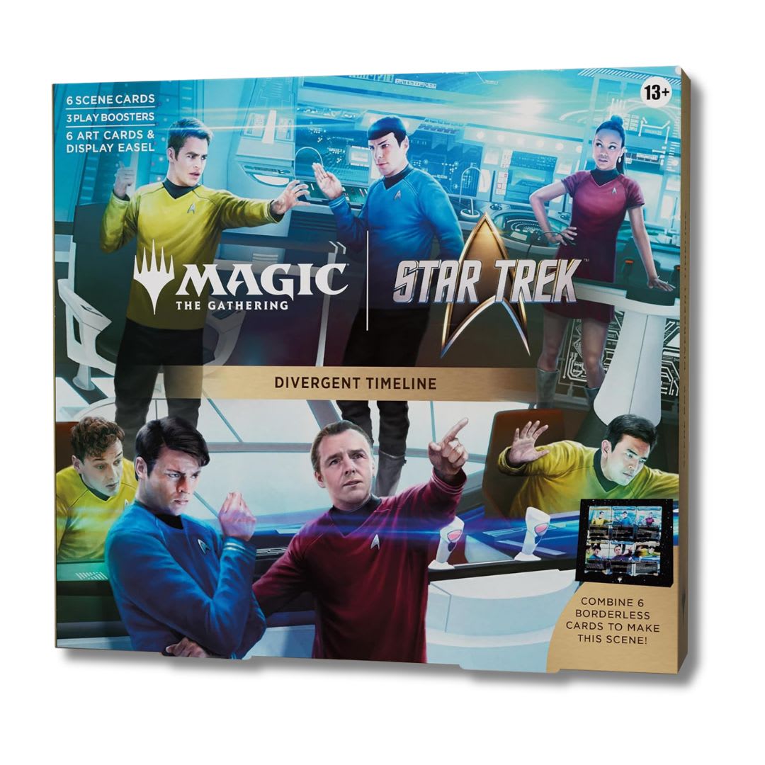 [PREVENTA 13/11/2026] Magic the Gathering: Star Trek Scene Box - Divergent Timelines (Inglés)