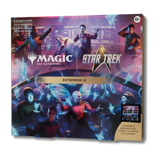 [PREVENTA 13/11/2026] Magic the Gathering: Star Trek Scene Box - Enterprise-Q (Inglés)
