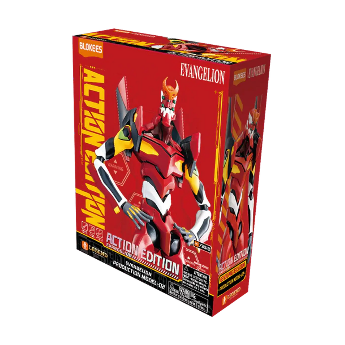 Blokees | Evangelion Production Model-02 Action Edition