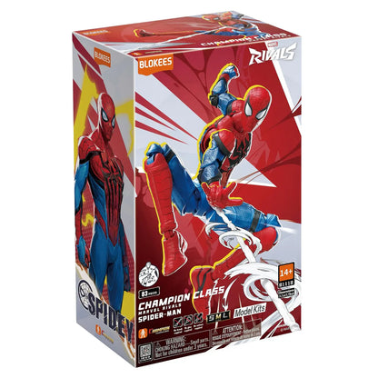 Blokees Figures | Marvel | Rivals | Champion Class 06 | Spider-Man