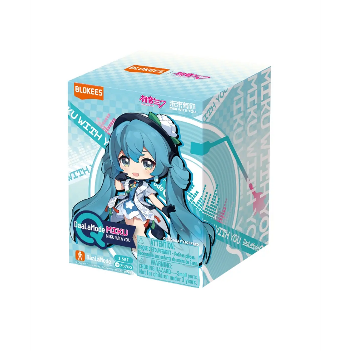 Blokees Figures | Hatsune Miku | Fantastics Q Series 01 Miku With You | Blind Box