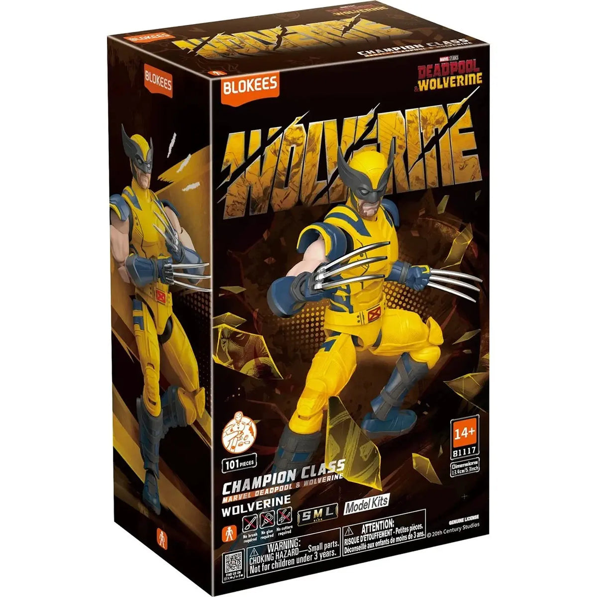 BLOKEES | Marvel | Deadpool & Wolverine | Champion Class 05 | Wolverine