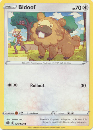 Bidoof - 120/172 - Common