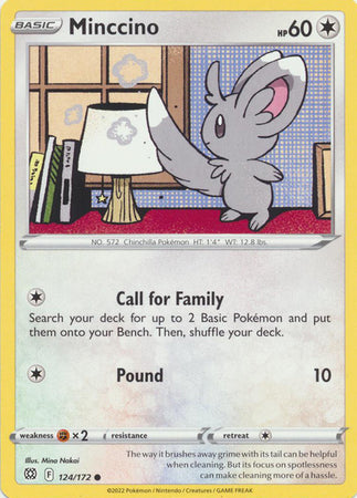 Minccino - 124/172 - Common (Español)