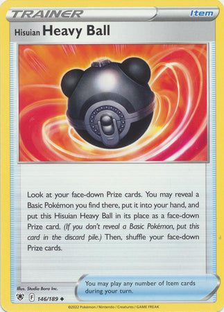 Hisuian Heavy Ball - 146/189 - Uncommon