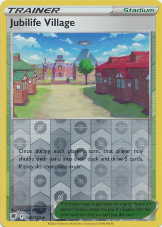 Jubilife Village - 148/189 - Uncommon Reverse Holo (Español)