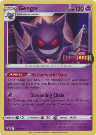 Gengar - SWSH241 - Prerelease Promo