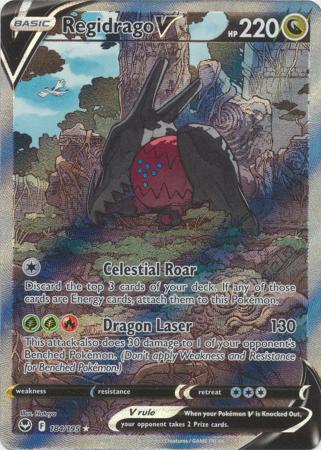 Regidrago V - 184/195 - Alternate Art Ultra Rare