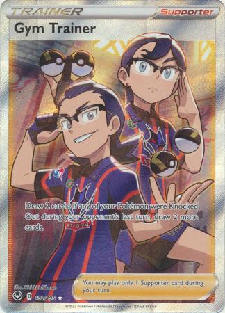 Gym Trainer - 191/195 - Full Art Ultra Rare