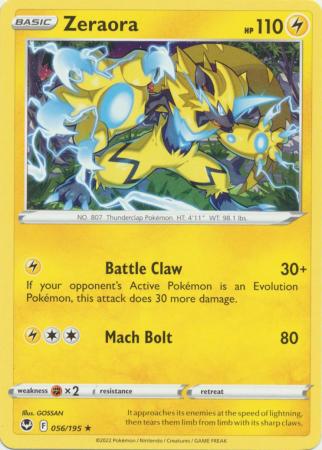 Zeraora - 056/195 - Rare