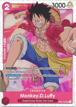 Monkey.D.Luffy - OP01-024 - Super Rare