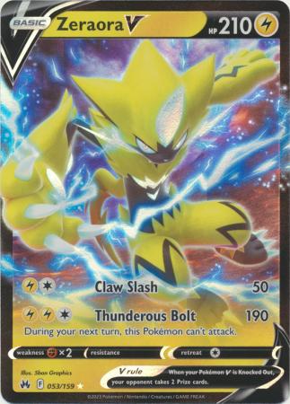 Zeraora V - 053/159 - Ultra Rare