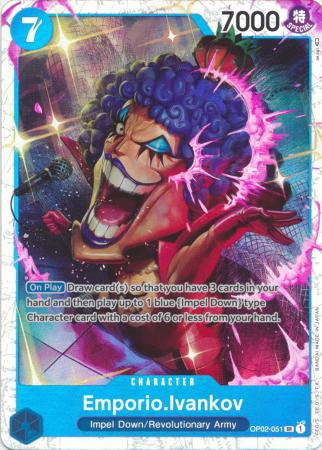 Emporio.Ivankov - OP02-051 - Super Rare - Foil