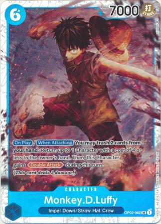 Monkey.D.Luffy - OP02-062 - Super Rare - Foil