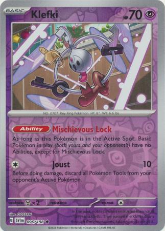 Klefki - 096/198 - Holo Rare Reverse Holo