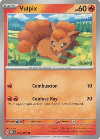 Vulpix - 028/197 - Common