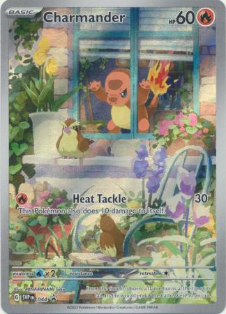 Charmander - SVP044 - Illustration Rare Promo