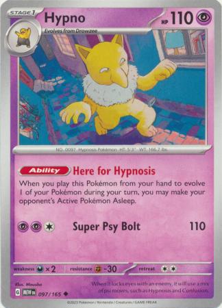 Hypno - 097/165 - Uncommon