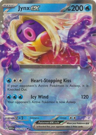 Jynx ex - 124/165 - Ultra Rare