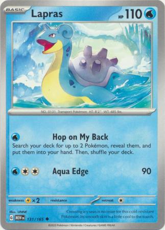 Lapras - 131/165 - Uncommon