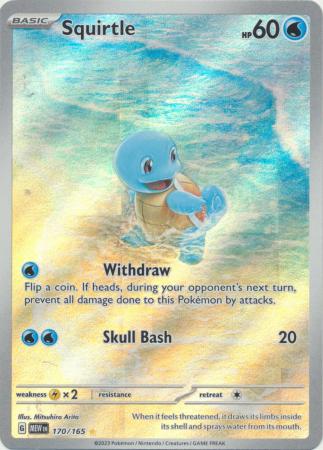 Squirtle - 170/165 - Illustration Rare