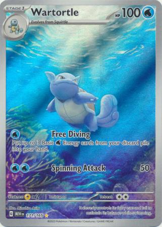 Wartortle - 171/165 - Illustration Rare