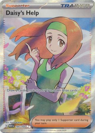 Daisy's Help - 195/165 - Full Art Secret Rare