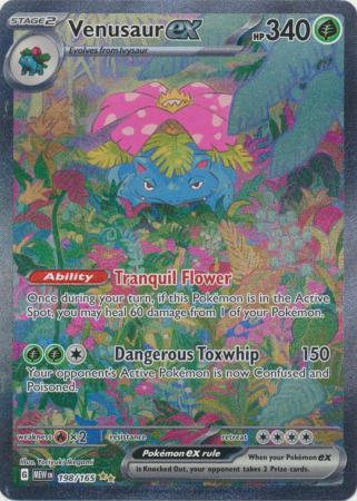 Venusaur ex - 198/165 - Special Illustration Rare