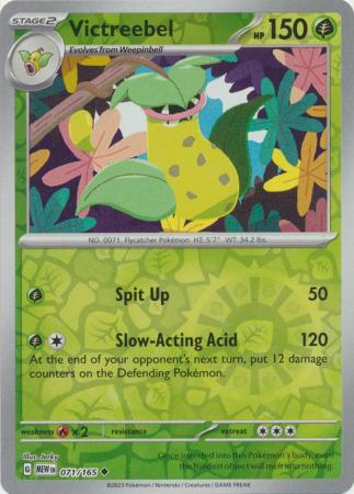 Victreebel - 071/165 - Uncommon Reverse Holo