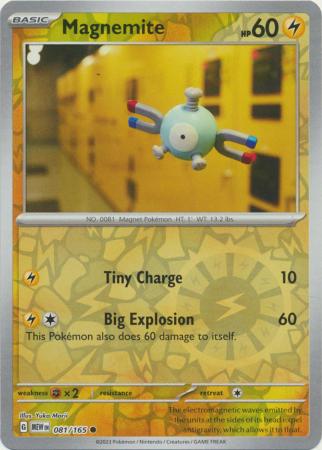 Magnemite - 081/165 - Common Reverse Holo